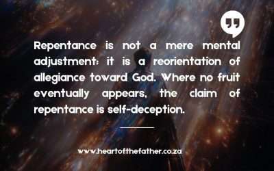 What does repent or repentance mean?