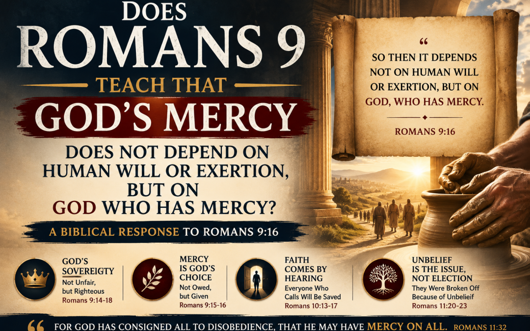 Does Romans 9 Teach Unconditional Election?