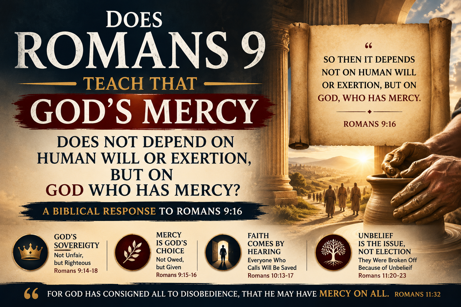 Does Romans 9 Teach Unconditional Election?