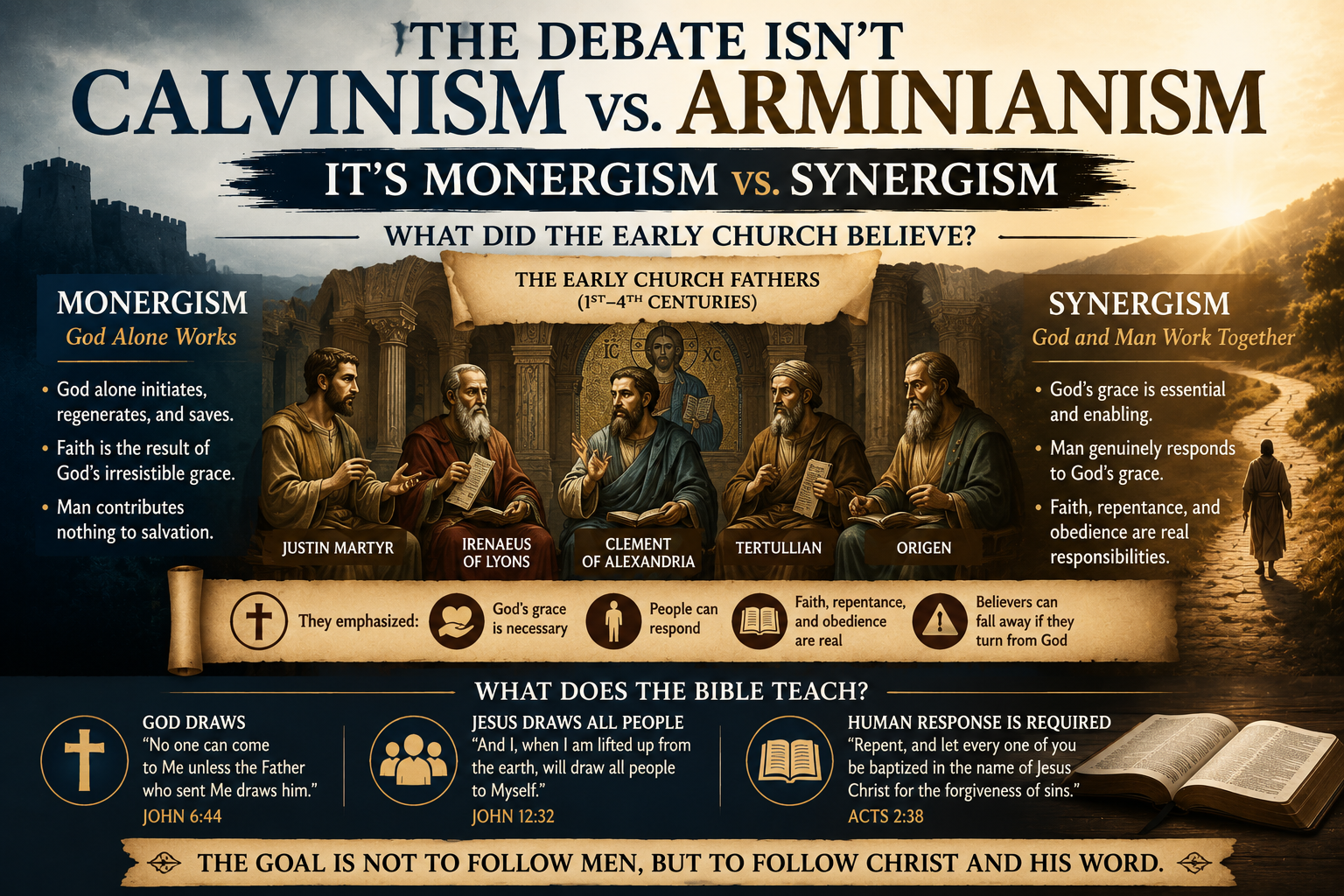 The Debate Isn’t Really Calvinism vs. Arminianism