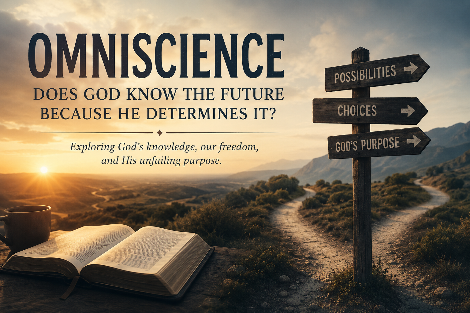Omniscience and Foreknowledge: Does God Know the Future Because He Determines It?